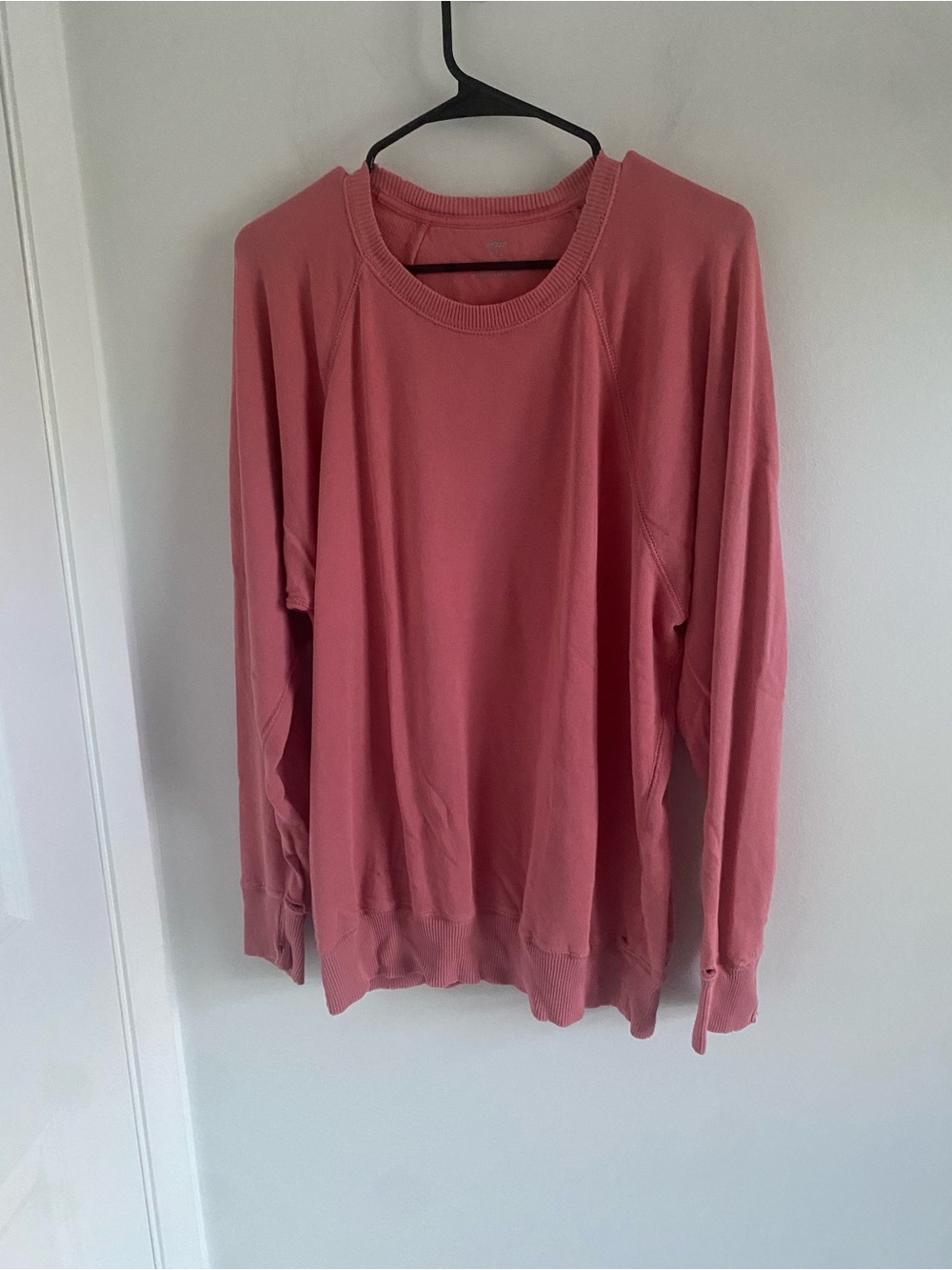 Aerie Distressed Crewneck Sweatshirt